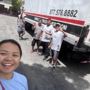 Crew with customer 2