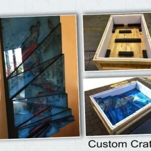 Glass crate